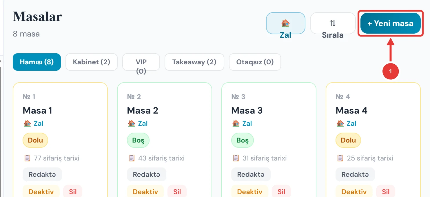 Masalar səhifəsi