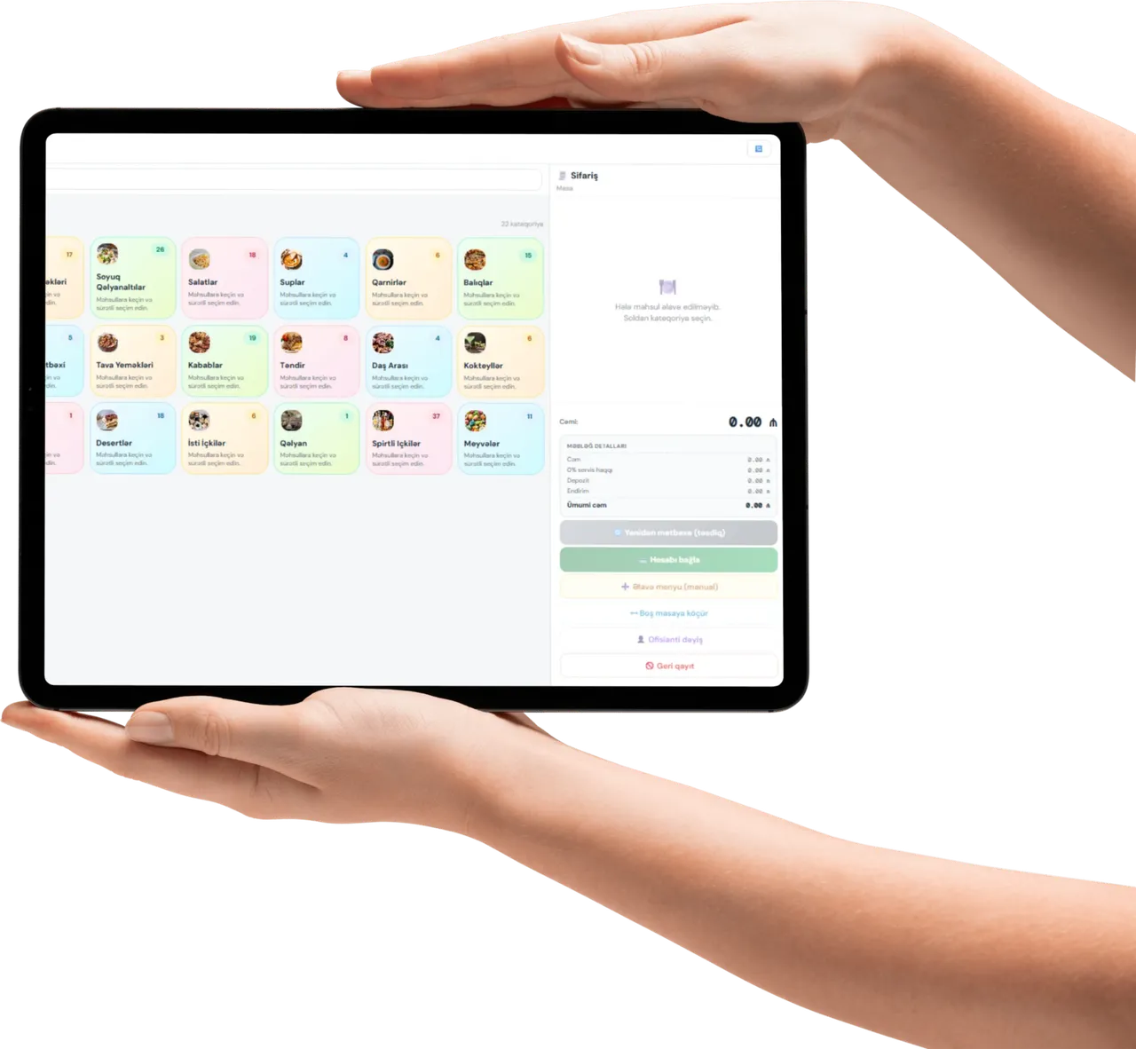 FiscalPOS tablet tətbiqi